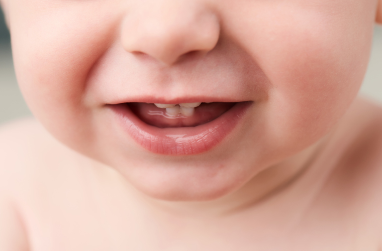primeiros dentes bebé